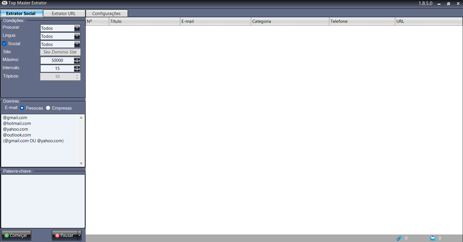 Top Master Extrator Screenshot 1