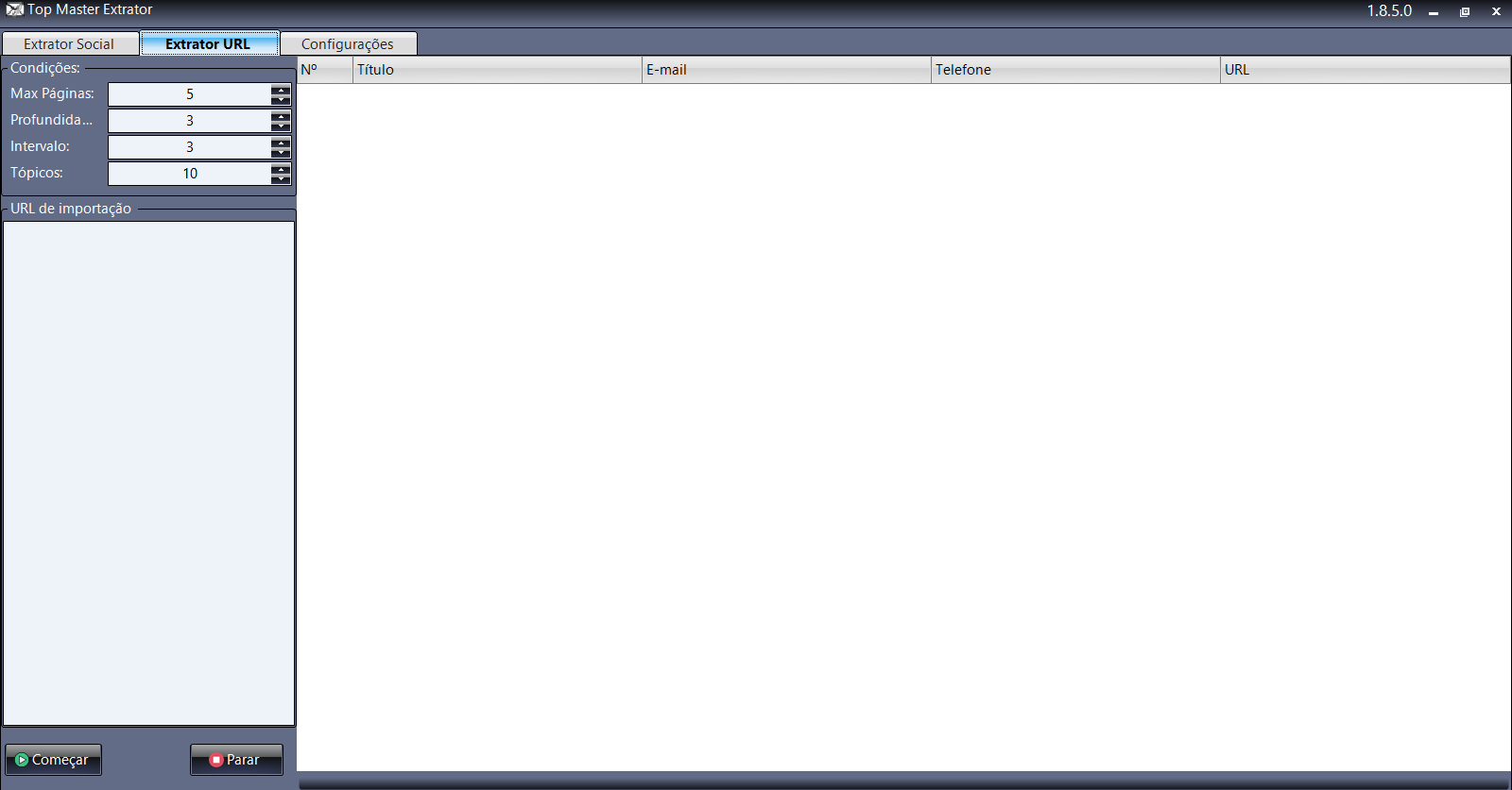 Top Master Extrator Screenshot 2