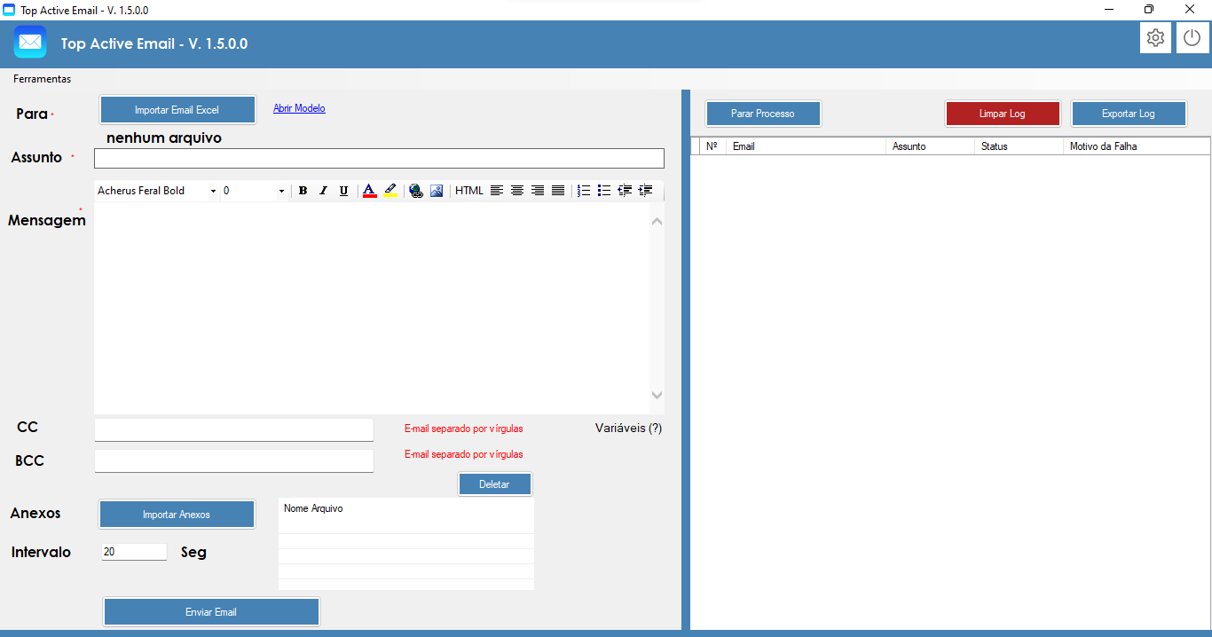 Top Active Email Screenshot 1
