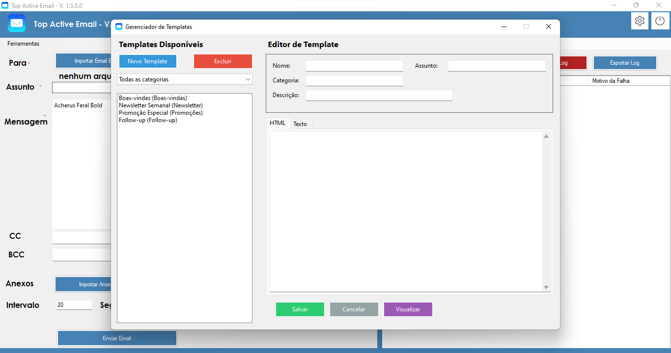 Top Active Email Screenshot 2